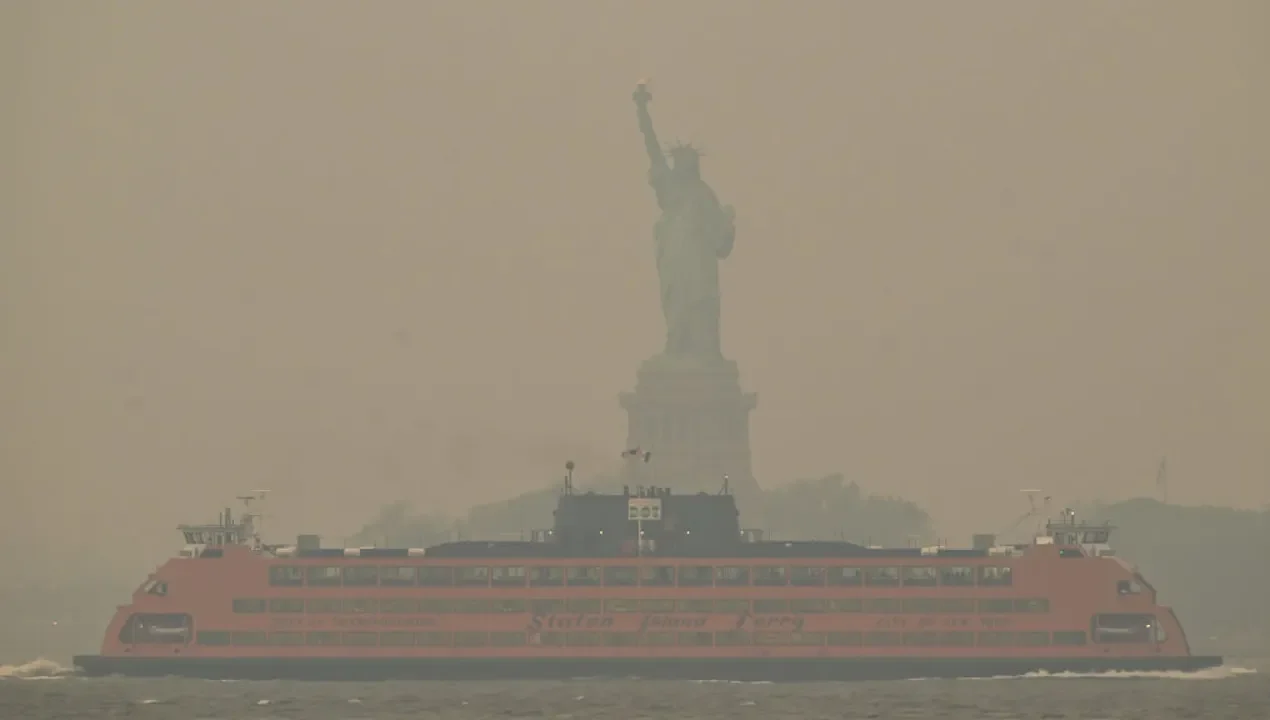 Canadian-Wildfires-lead-to air-quality-alerts-in-US
