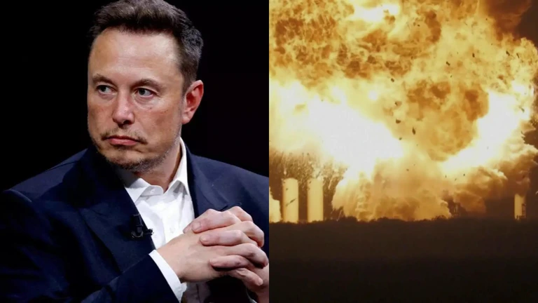 SpaceX Starship explosion